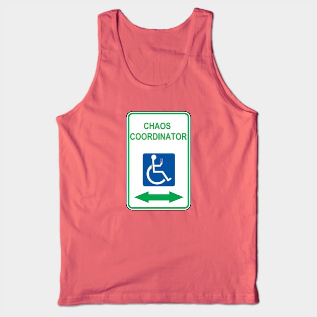 Chaos Coordinator Tank Top by disabled af